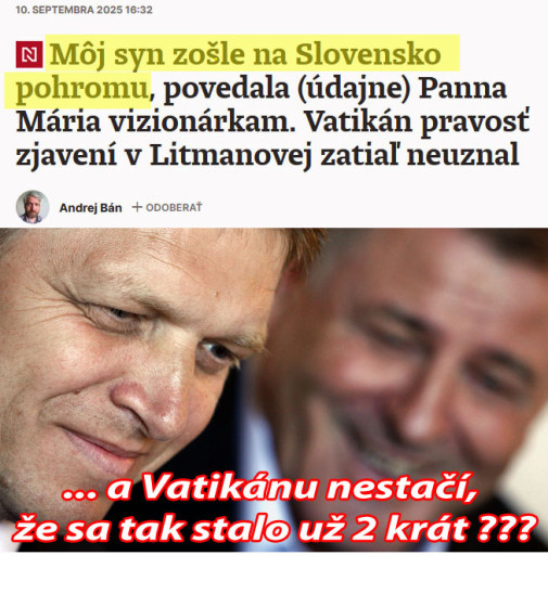 Vatikán ma dlhé vedenie